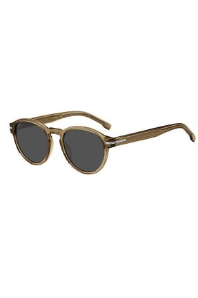 عینک آفتابی قهوه ای زنانه UV400 Hugo Boss - کد 819177079
