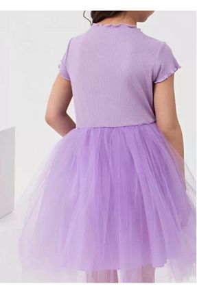 لباس بنفش بچه گانه بافتنی neocotton - کد 936592044