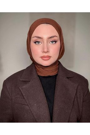 شال قهوه ای زنانه HanBaba - کد 935866454