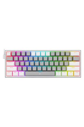 کیبورد گیمر سفید REDRAGON - کد 744376094