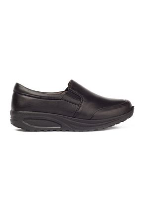 کفش کژوال مشکی زنانه چرم خالص Barmea - کد 935885358