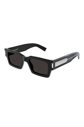 عینک آفتابی مشکی زنانه UV400 Saint Laurent - کد 869695635