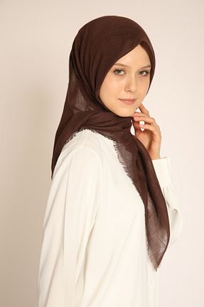 روسری قهوه ای %100 پنبه BERCHEM SCARF - کد 935914828