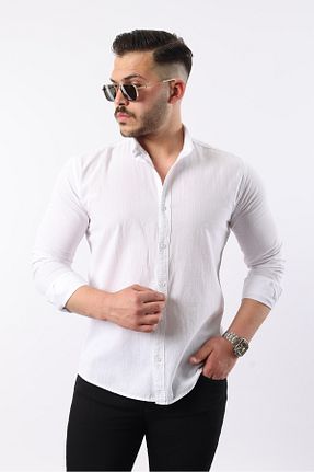 پیراهن سفید زنانه اسلیم Artı1 - کد 935968758