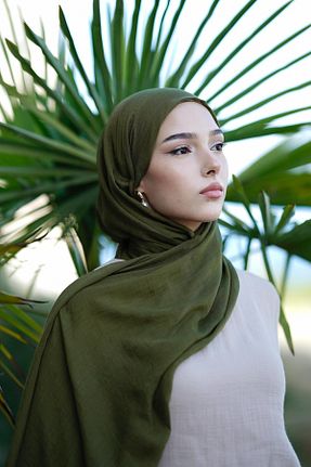 شال خاکی زنانه kermeipek - کد 935968819