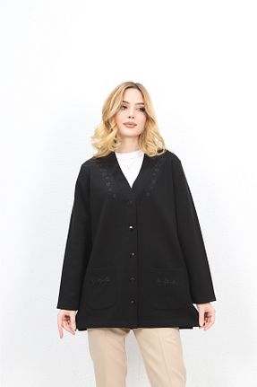 رویه مشکی زنانه پشم - اکریلیک - پلی استر Özenli Triko - کد 879466941