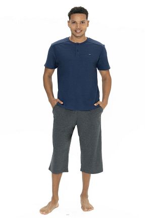 ست بالاتنه و پائین تنه سرمه ای مردانه بافتنی U.S. Polo Assn. - کد 936648091
