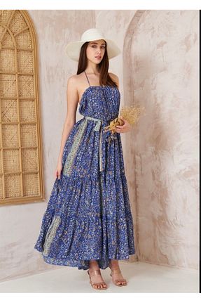 لباس آبی زنانه بافتنی Addnone - کد 935994819