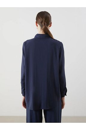 پیراهن سرمه ای زنانه رگولار LC Waikiki - کد 935999682