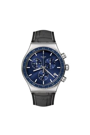 ساعت مچی سرمه ای مردانه 41-45 میلی متر Swatch - کد 443762831