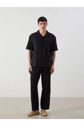 شلوار مشکی مردانه بافتنی LC Waikiki - کد 935999499