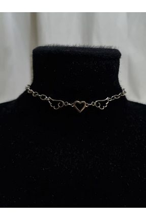 گردنبند جواهر طوسی زنانه فلزی Crosswonder - کد 935997004