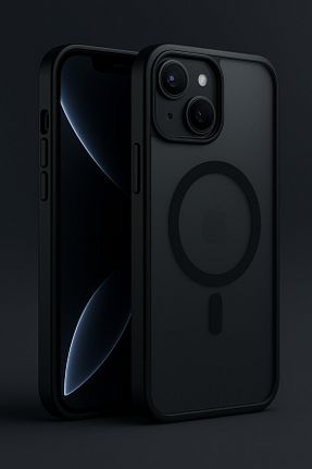 کاور و قاب مشکی iPhone 15 Fibaks - کد 796612272