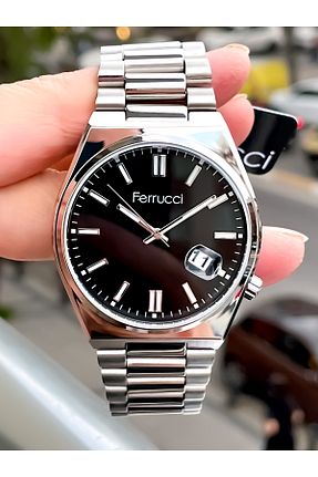 ساعت مچی مشکی مردانه 41-45 میلی متر Ferrucci - کد 814377155