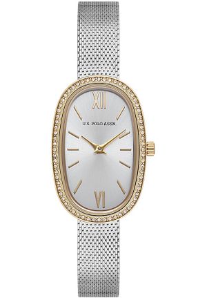 ساعت مچی طلائی زنانه 20-25 میلی متر U.S. Polo Assn. - کد 936015098