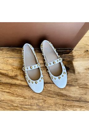 بابت سفید زنانه چرم مصنوعی NEVE SHOES - کد 936037780
