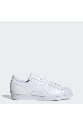 کفش پیاده روی سفید زنانه چرم اصل adidas - کد 34793754