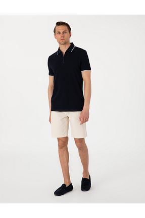 شلوارک و برمودا سفید مردانه اسلیم Pierre Cardin - کد 936054923