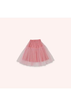 دامن صورتی بچه گانه رگولار Panço - کد 936077152