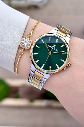 ساعت مچی طلائی زنانه 36-40 میلی متر Daniel Klein - کد 216900188