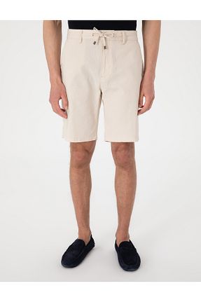 شلوارک و برمودا سفید مردانه اسلیم Pierre Cardin - کد 936054923