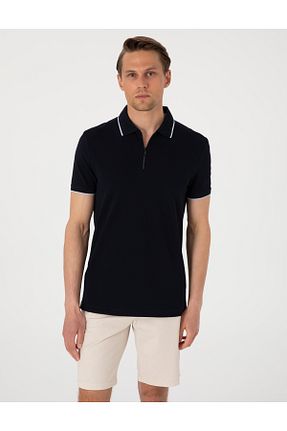 پولوشرت سرمه ای مردانه %100 پنبه Pierre Cardin - کد 936055100