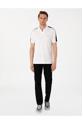 شلوار جین طوسی مردانه پاچه تنگ Pierre Cardin - کد 936214174