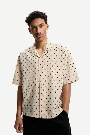 پیراهن مردانه رگولار Bershka - کد 936101397