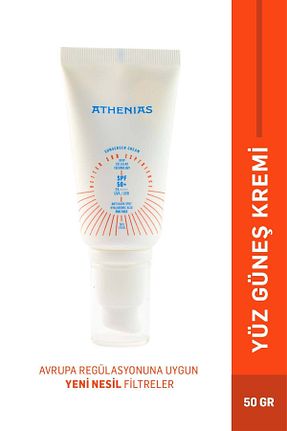 کرم ضد آفتاب صورت SPF 50 + Athenias - کد 836311721