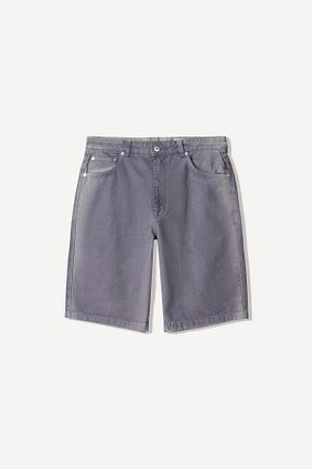 شلوارک و برمودا آبی مردانه Relaxed Bershka - کد 936180233
