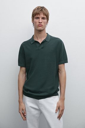 تیشرت سبز مردانه Straight Massimo Dutti - کد 929863247