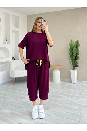 ست بالاتنه و پائین تنه رنگی زنانه بافتنی nedo7 - کد 936109659