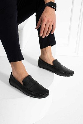 کفش کژوال مشکی مردانه چرم مصنوعی GAK RUN - کد 901591310