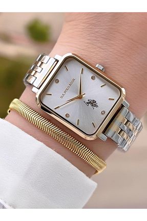 ساعت مچی طوسی زنانه 26-30 میلی متر U.S. Polo Assn. - کد 936136538