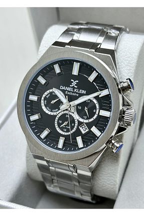 ساعت مچی مشکی مردانه 44 میلی متر Daniel Klein - کد 878531096