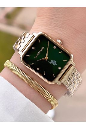 ساعت مچی زرد زنانه 26-30 میلی متر U.S. Polo Assn. - کد 936189996