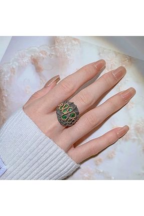 انگشتر نقره طوسی زنانه 925 عیار by evrenmusti - کد 936159700