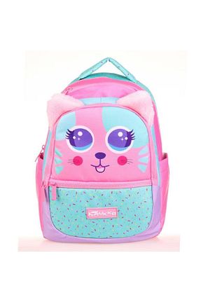کیف مدرسه صورتی بچه گانه پارچه ای Kaukko - کد 844083898