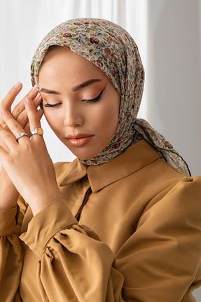 روسری سبز %100 پنبه Silk Home - کد 641247399