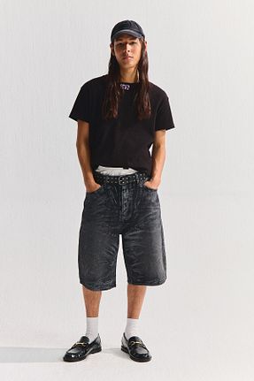 تیشرت مشکی مردانه اسلیم فیت Pull & Bear - کد 936191560