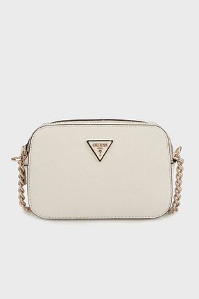 کیف دوشی طوسی زنانه پلی اورتان Guess - کد 900272028