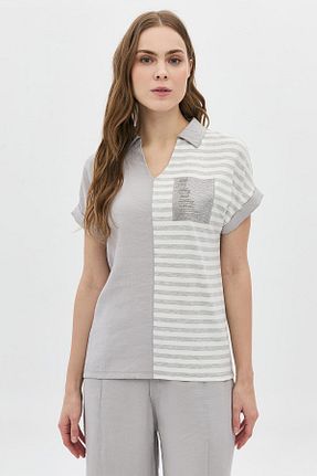 تیشرت مشکی زنانه رگولار DAIDO - کد 936192690