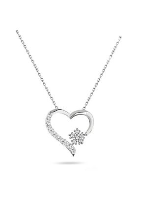 گردنبند نقره زنانه 925 عیار Genel Markalar - کد 35036237