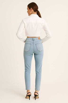 شلوار جین آبی زنانه پاچه تنگ gigigiyim - کد 936217759