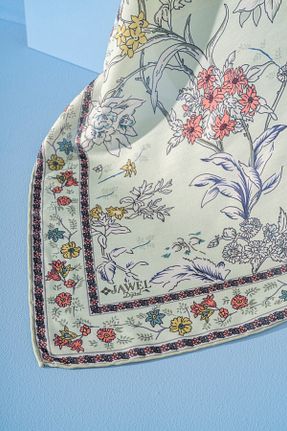 روسری رنگی پلی استر JAWEL - کد 936204519