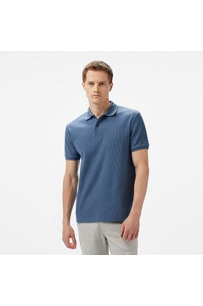 پولوشرت آبی مردانه پنبه ای Nautica - کد 936206705