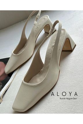 کفش پاشنه بلند کلاسیک طلائی زنانه چرم مصنوعی Zuum - کد 936213006