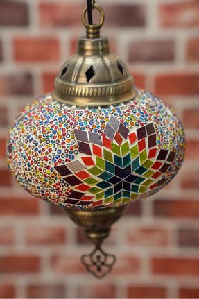 لوستر قرمز فلزی CYL - کد 846715062