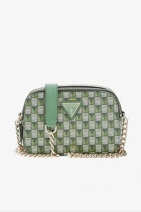 کیف پستچی سبز زنانه Guess - کد 845028636