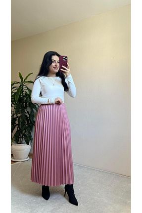 دامن حجاب رنگی زنانه رگولار STEALLE MODA GİYİM - کد 936225478